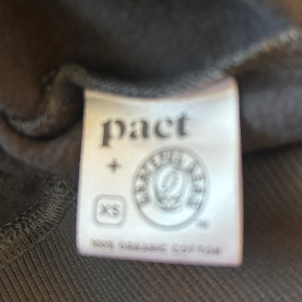 Grateful Dead X Pact Slouchy Cropped Sweatshirt Organic Garden Rose Size XS - Picture 4 of 7